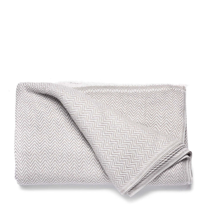 Grey Wool Throws from Kashmir | Indigo Antiques