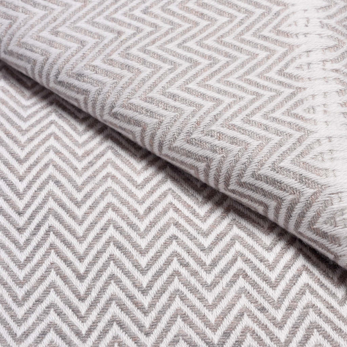 Grey Wool Throws from Kashmir | Indigo Antiques