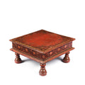 Bajot Low Prayer Table From Rajasthan - 19thC