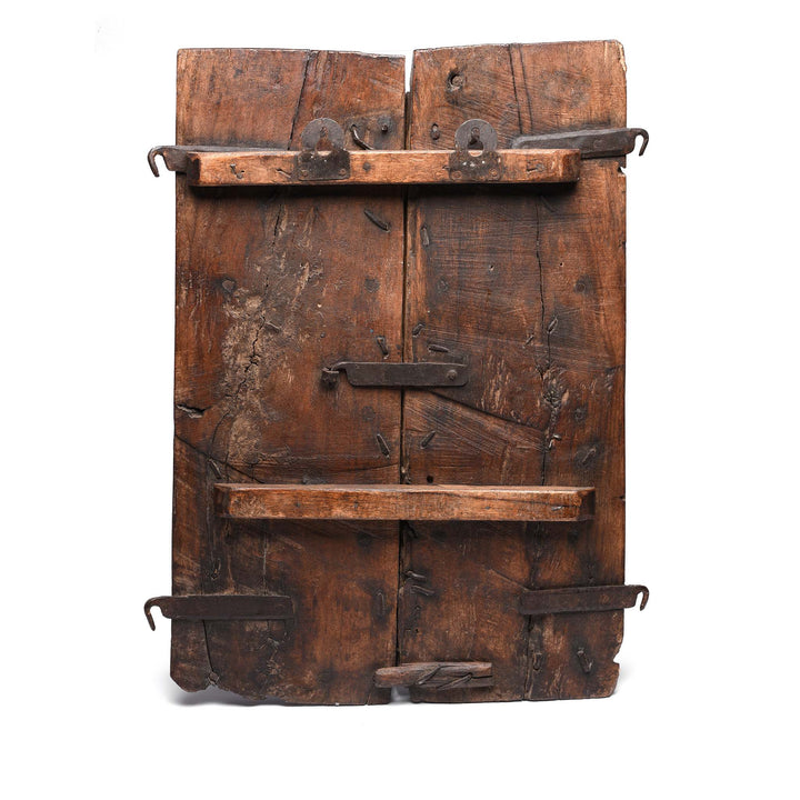 Old Carved Indian Window Shutters From Gujarat - 19thC | Indigo Antiques