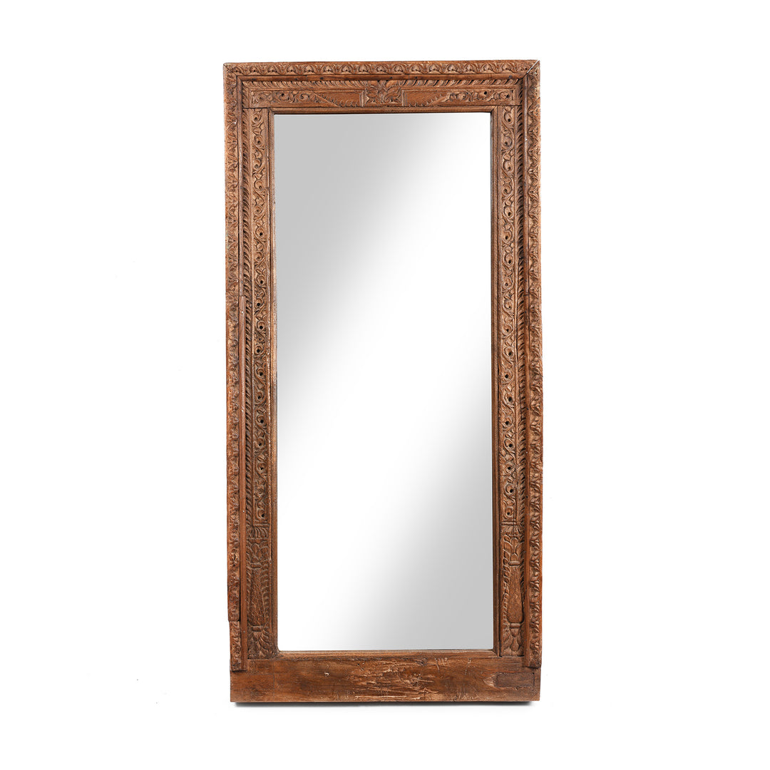 Old Indian Window Mirror From Shekavati - 19thC | Indigo Antiques