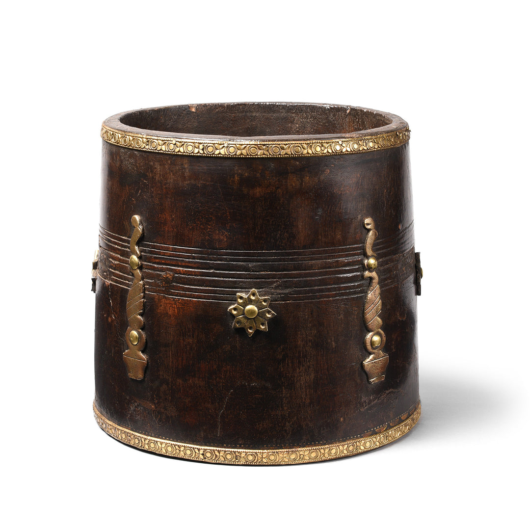 Old Wooded Grain Measure From Himachal Pradesh - Ca 1920 | Indigo Antiques