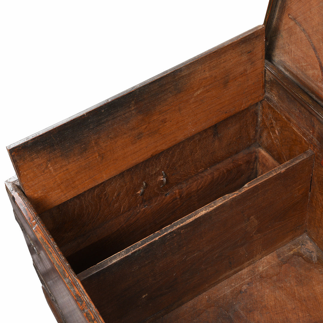 Detail From Iron Bound Indian Teak Chest From Gujarat - 19thC | Indigo Antiques