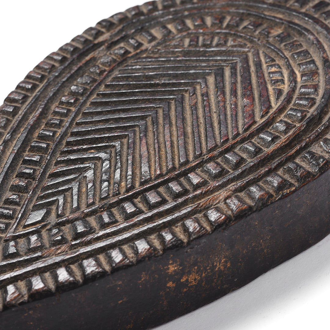 Teak Indian Sweet Making Block - Early 20thC | Indigo Antiques