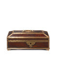 Brass Bound Jackfruit Pen Box From Andhra Pradesh - 19thC