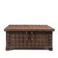 Iron Bound Indian Chest From Gujarat - 19thC