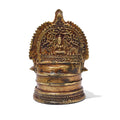 Bronze Deepa Lakshmi Votive Lamp From Tamil Nadu - 19th Century