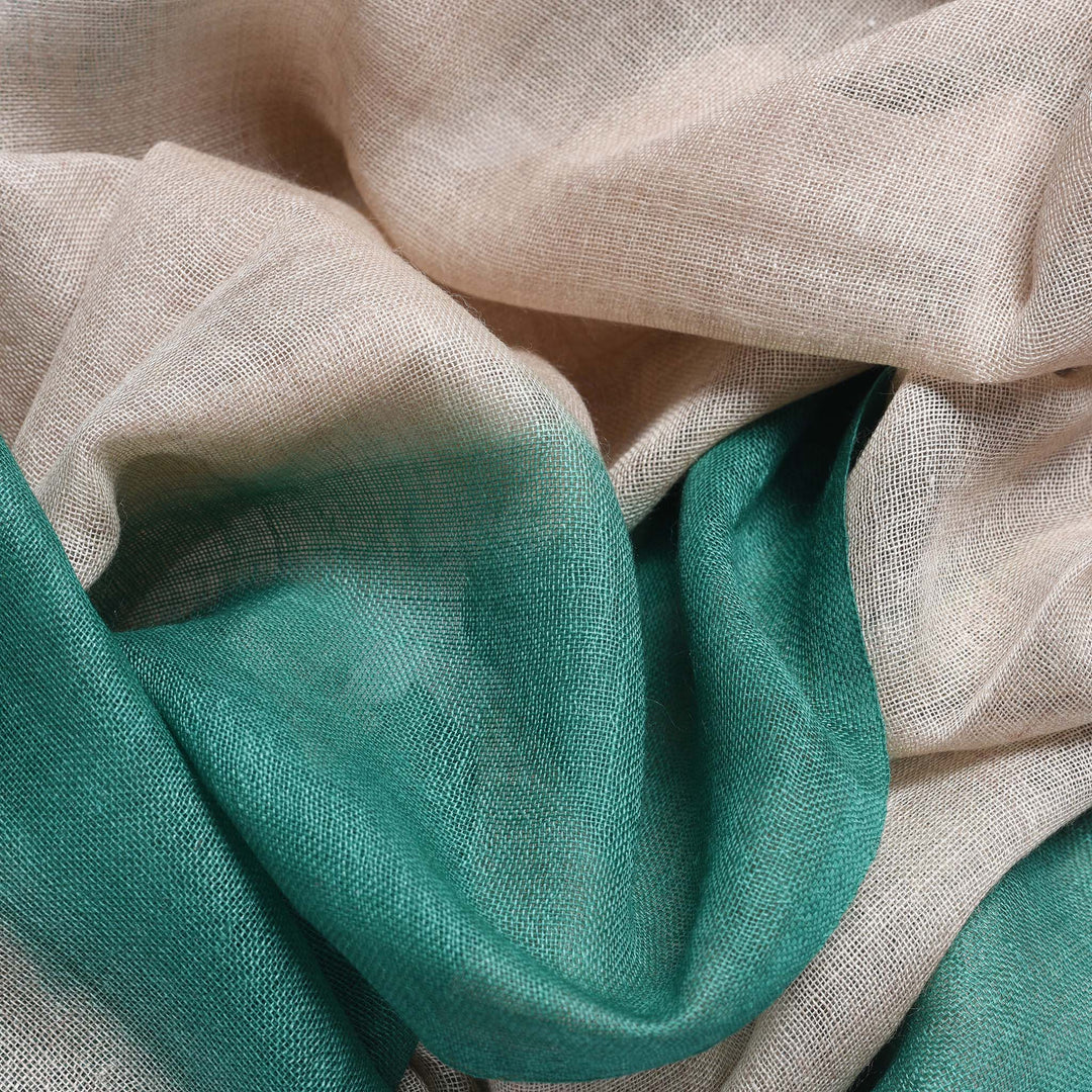 Detail From Fine Wool and Silk Scarf - Various Colours | Indigo Antiques