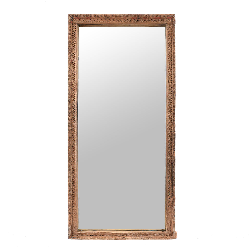 Indian Window Mirror From Shekhawati - 19th Century