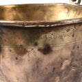 Brass Temple Bucket From Rajasthan - 19th Century
