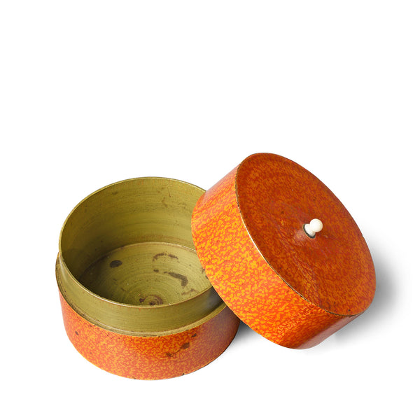 Spotted Lacquer Pot From Rajasthan - Early 20th Century