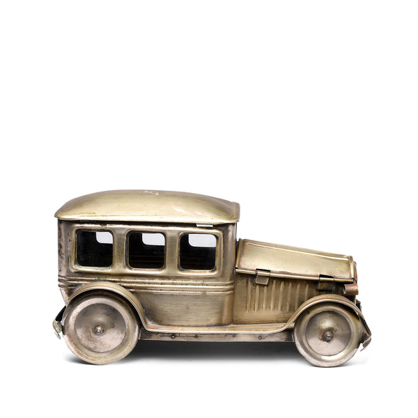 Vintage Brass Chevrolet Paan Box - Ca 1930