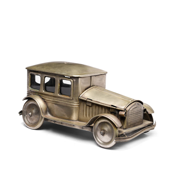 Vintage Brass Chevrolet Paan Box - Ca 1930