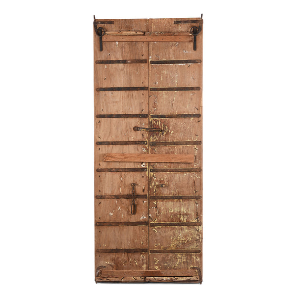 Bleached Indian Doors From Bikaner - 19th Century