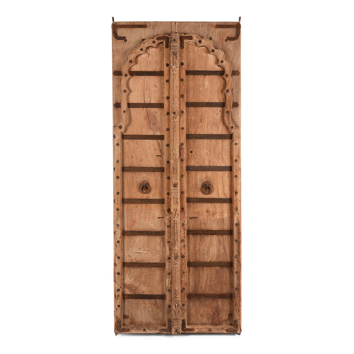 Antique Bleached Indian Doors From Bikaner - 19th Century | INDIGO ANTIQUES