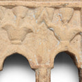 Old 3 Way Stone Lamp Niche From Jaisalmer - 19th Century