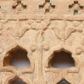 Old 3 Way Stone Lamp Niche From Jaisalmer - 19th Century