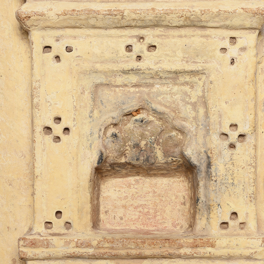 Detail From Carved Stone Lamp Niche From Rajasthan (Right Facing) - 18thC | Indigo Antiques