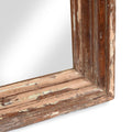 Rustic Painted Indian Mirror (78 x 60cm)