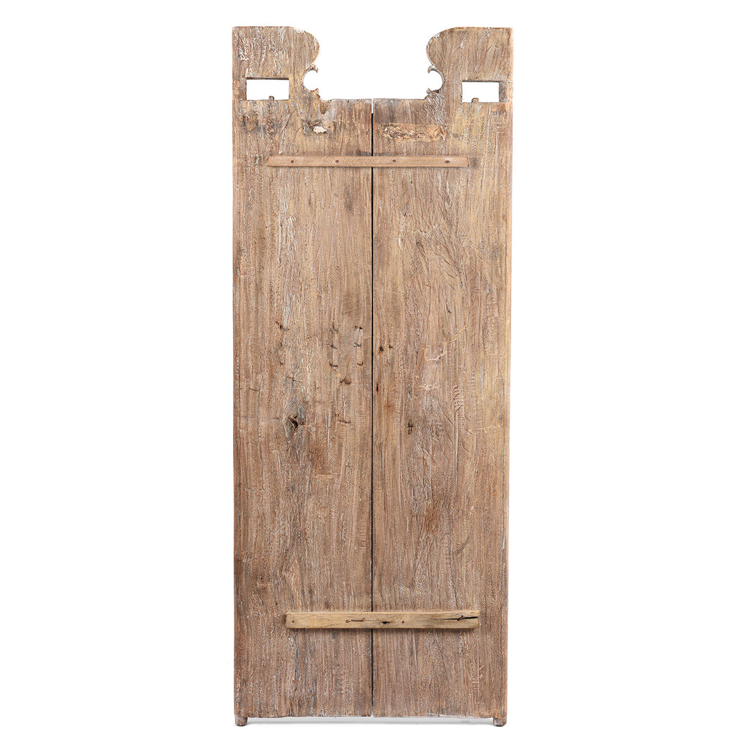 Antique Old Kerala Door With Ornate Iron Lock 19thC | Indigo Antiques