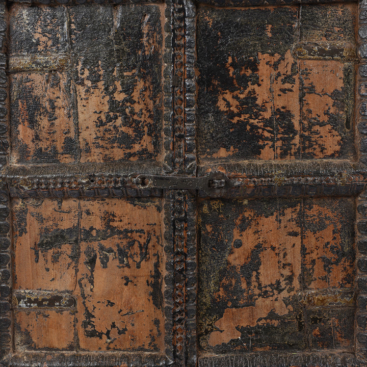 Detail From Antique Indian Window Shutter From Nagaur - 19thC | Indigo Antiques