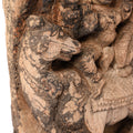Shiva & Parvati Chariot Carving From South India - 18th Century