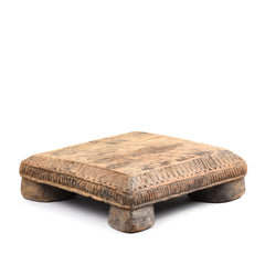 Tribal Cedar Stand From The Kulu Valley - 19thC Tribal Cedar Stand From The Kulu Valley - 19thC