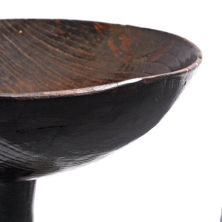 Detail From Carved Tribal Food Bowl From Nagaland -  Ca 1920 | Indigo Antiques