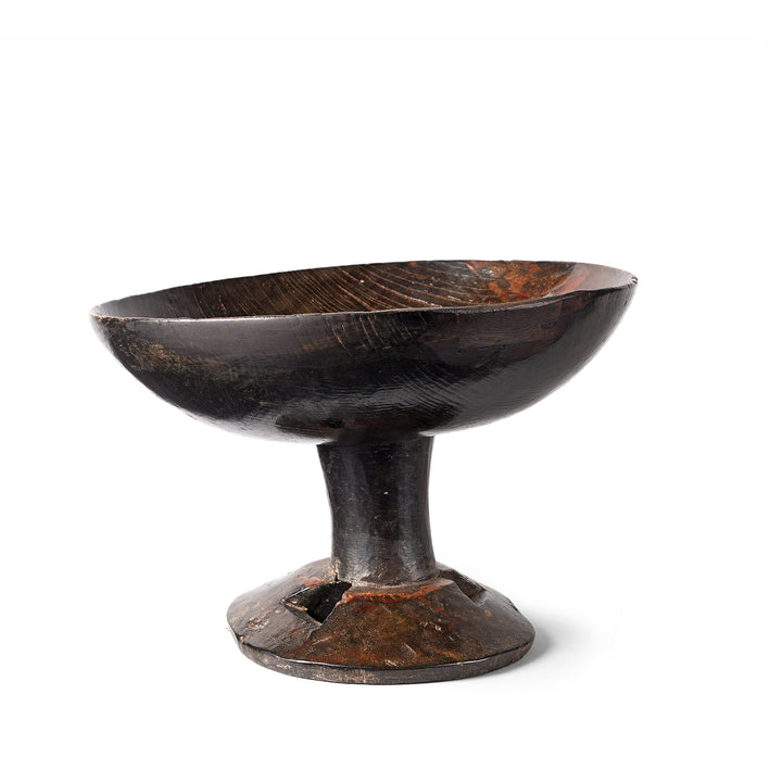 Carved Tribal Food Bowl From Nagaland -  Ca 1920 | Indigo Antiques