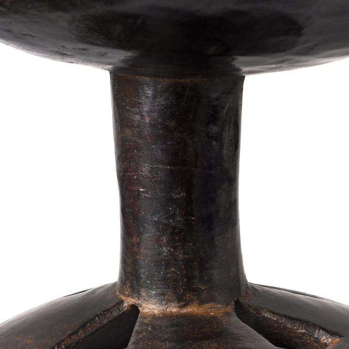 Detail From Antique Carved Tribal Food Bowl From Nagaland - Ca 1920 | Indigo Antiques