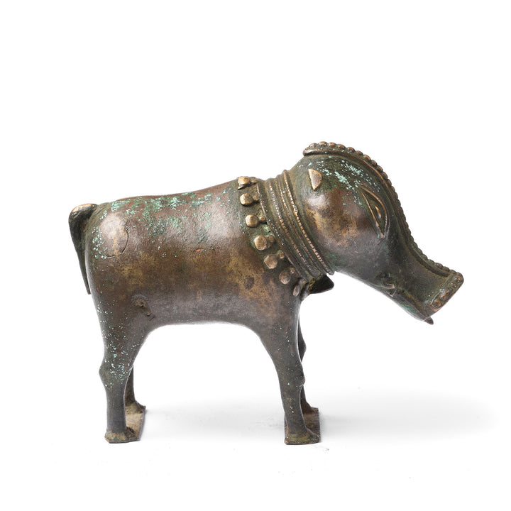 Bronze Bhuta Figure Of Panjurli Varaha Boar - 19th Century | Indigo Antiques