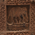 Carved Teak Tribal Doors  From Orissa - 19thC