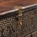 Rosewood Brass Studded 'Zanzibar' Chest - 19th Century