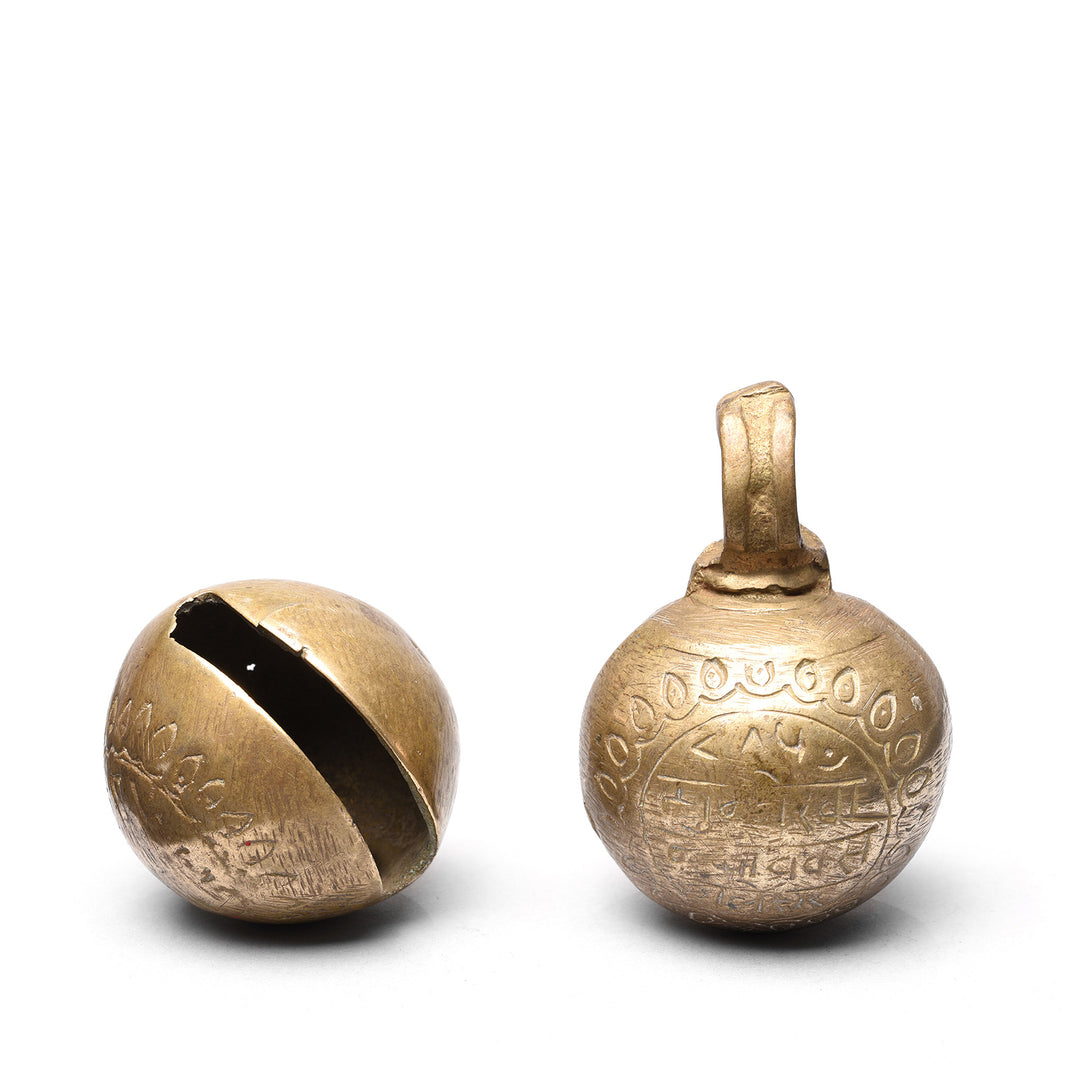 Antique Old Brass Pony Bell - Circa 1920's | Indigo Antiques