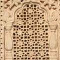 Carved Indian Stone Jali Panel From Jaisalmer - 19thC