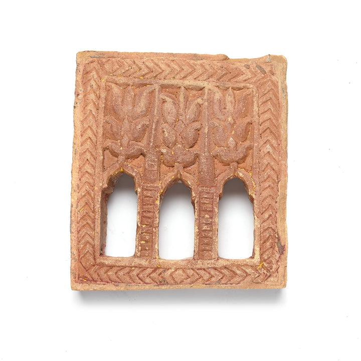 3 Way Stone Lamp Niche from Jaisalmer- 19thC | Indigo Antiques