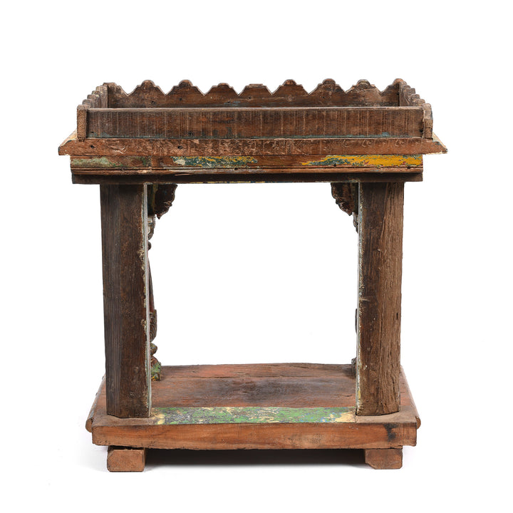 Indian Painted House Shrine From Gujarat - 19thC | Indigo ANtiques