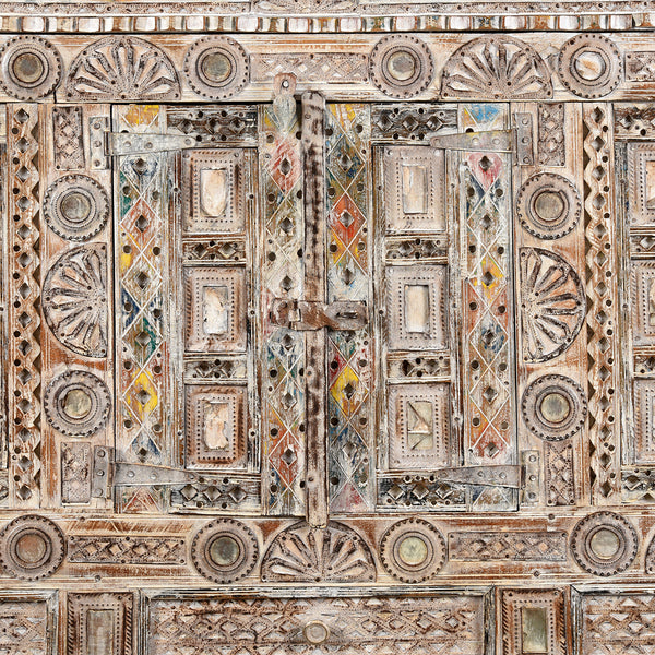 Teak Damchiya Indian Dowry Chest From Kutch - Ca 1920