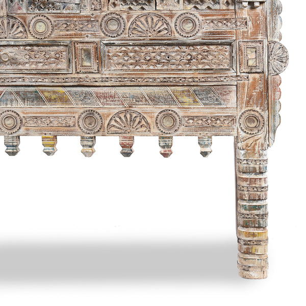 Teak Damchiya Indian Dowry Chest From Kutch - Ca 1920