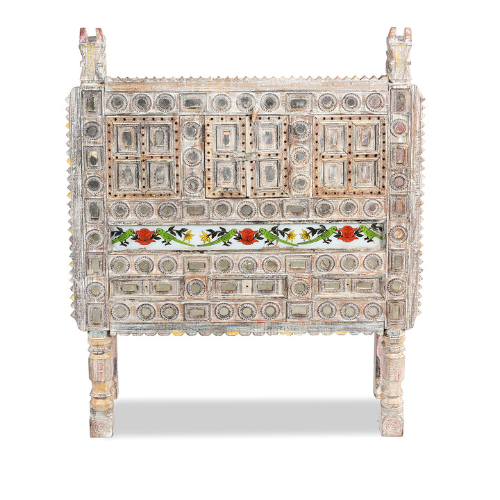 Indian 'Damchiya' Dowry Chest From Kutch - Ca 1920 | Indigo Antiques