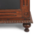 Anglo Indian Colonial Glazed Book Cabinet - 19th Century