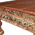 Painted Takhat Table From Gujarat -  19th Century
