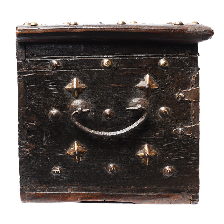 Handle From Brass Bound  Rosewood Jewellery Box From Kutch - 19ThC | Indigo Antiques