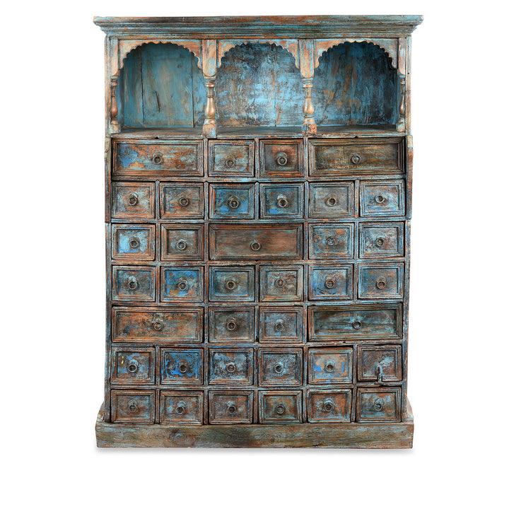 Antique Teak Apothecary Chest From South India - 19th Century | Indigo Antiques | Indigo Antiques