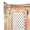 White Painted Jali Doors From Gujarat - 19th Century