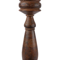 Carved Teak Candle Stick From Banswara - Ca 1920