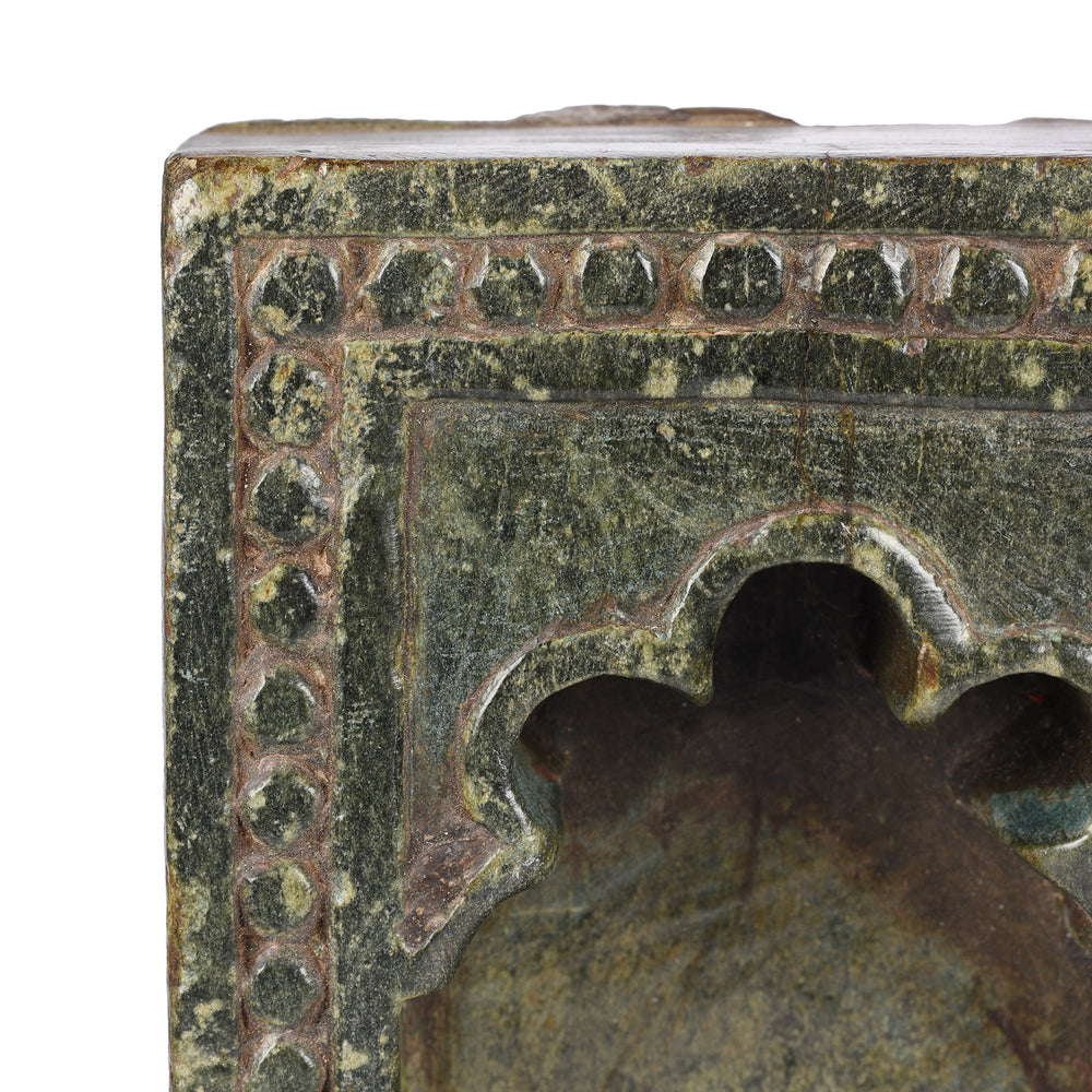Detail From Carved Marble Lamp Niche - 19thC | Indigo Antiques