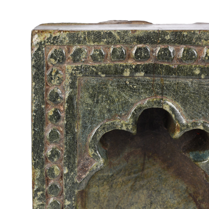 Detail From Carved Marble Lamp Niche - 19thC | Indigo Antiques