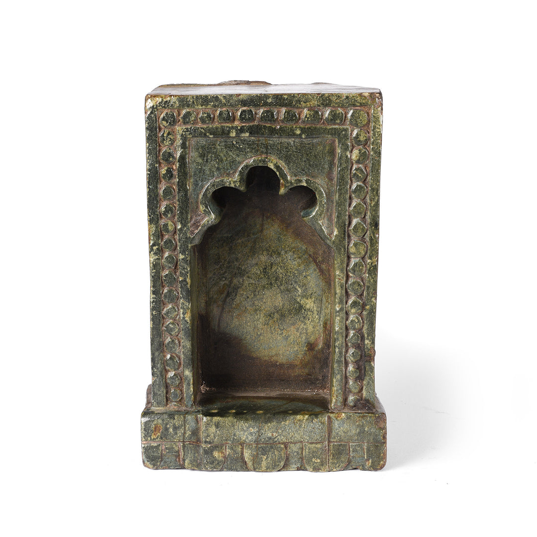 Carved Marble Lamp Niche - 19thC | Indigo Antiques