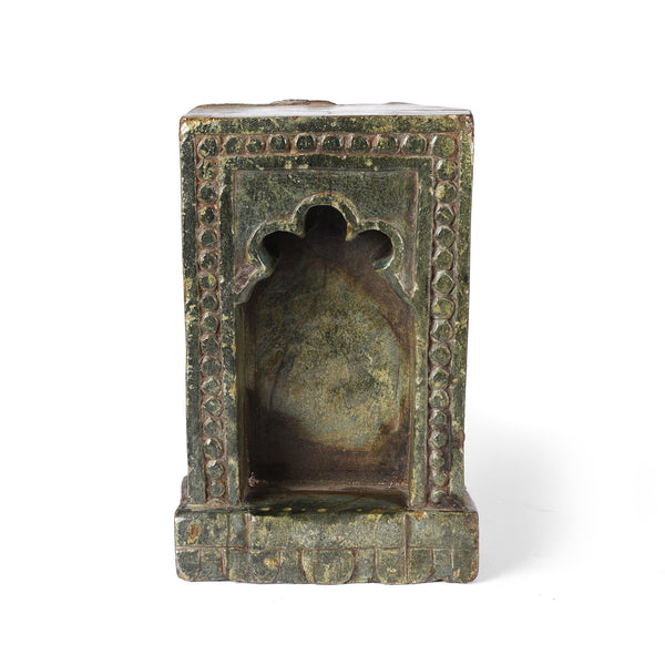 Carved Soapstone Lamp Niche From Dungapur - 19thC